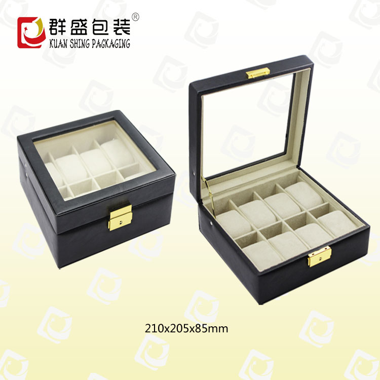 開(kāi)窗式多支裝手表盒 開(kāi)窗式多支裝手表盒